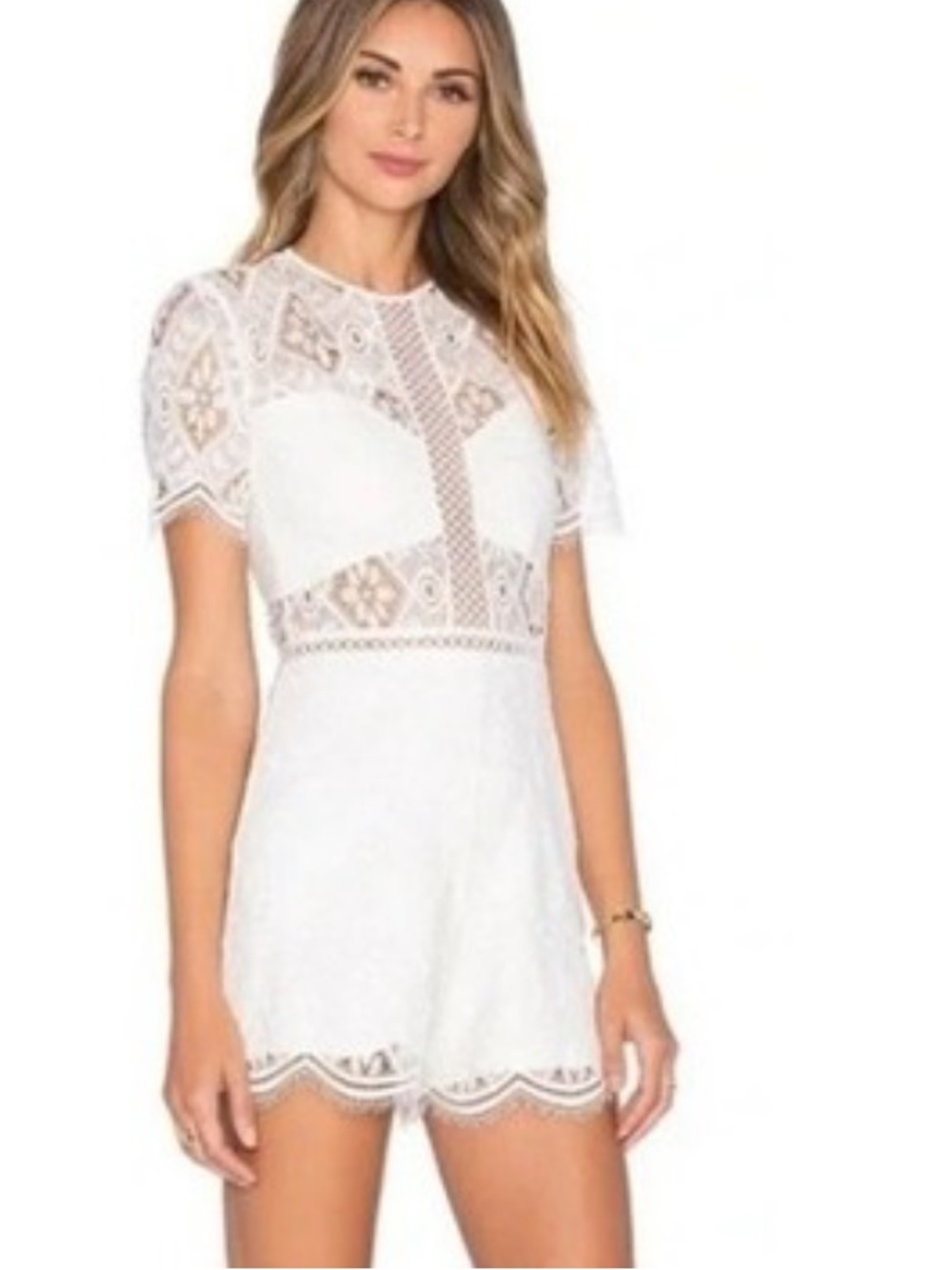 Alexis Brias Lace Romper $545